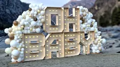 Гендер пати с Фотозоной OH BABY 50 выстрелов в цвет пола Вашего ребенка