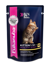 Корм для котят Eukanuba Kitten Healthy Start влажный рацион,85 г