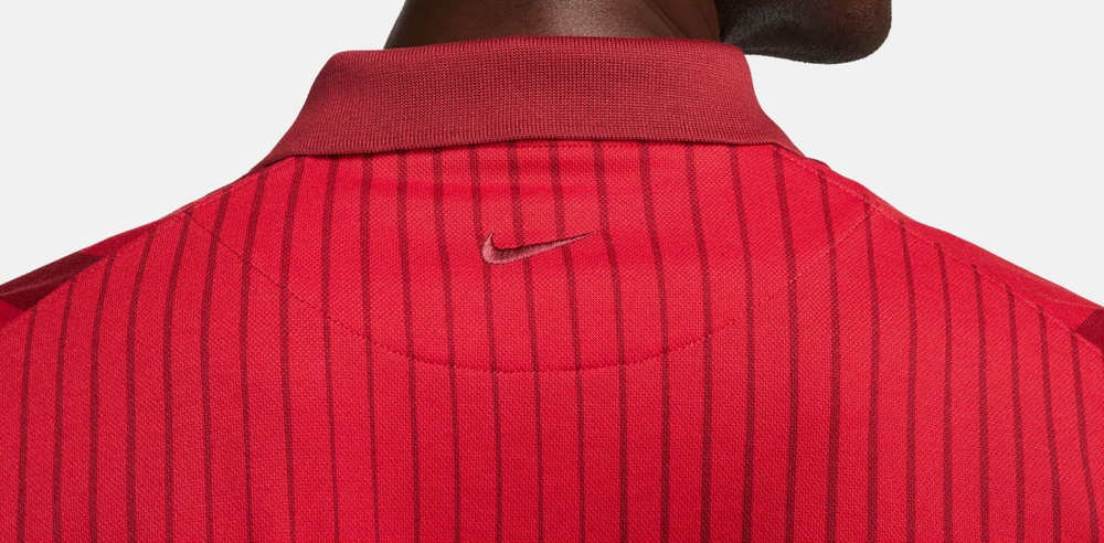 Мужское теннисное поло Nike Polo Dri-Fit Heritage Print - team red