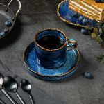Чашка чайная 230 мл,фарфор,серия "Aqua Blue" P.L.