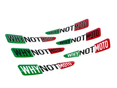 Наклейка флаг триколор на винглет Whynotmoto (2шт)