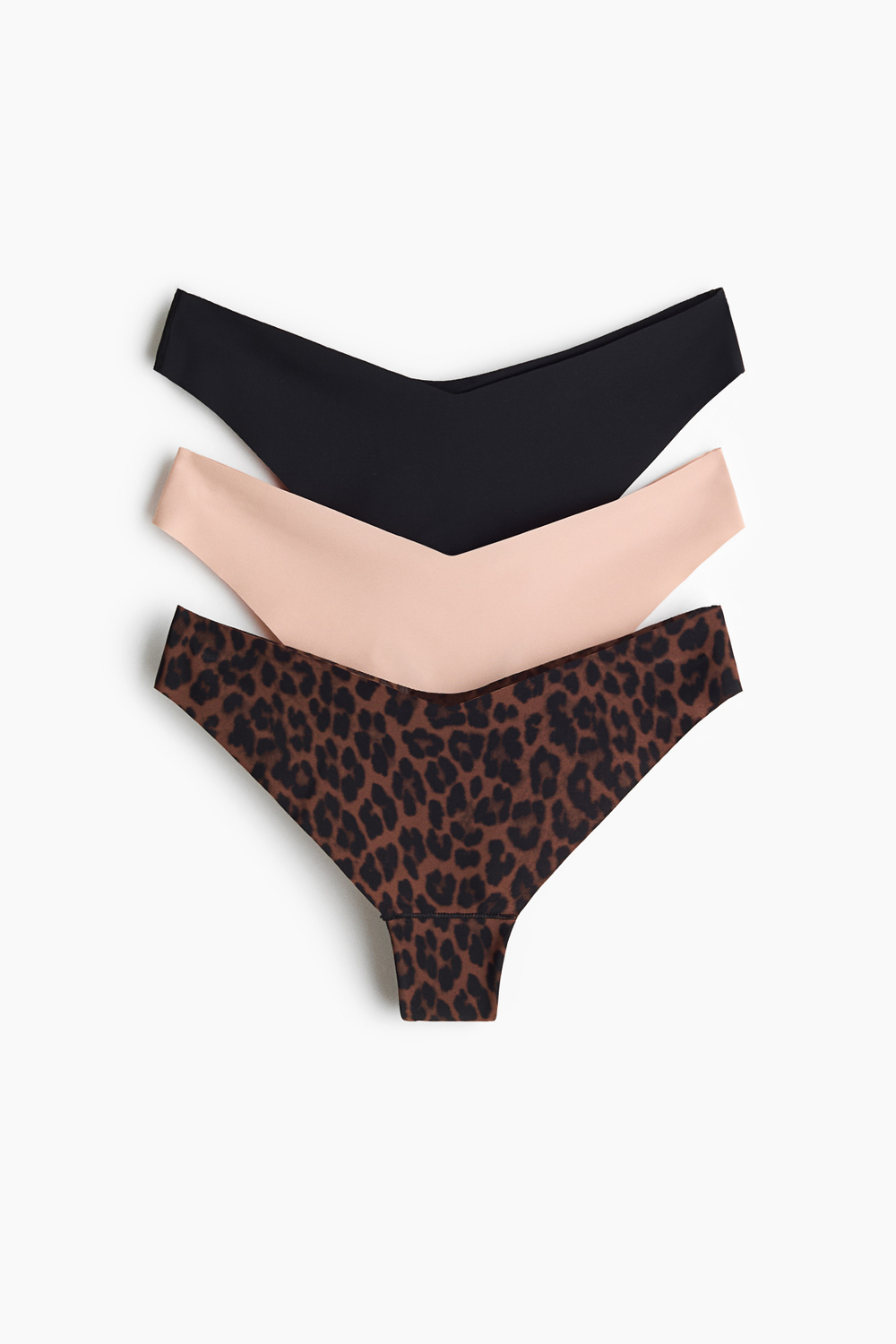 Трусы-стринги, не оставляющие следов, Lycra®, 3 шт. - H&M