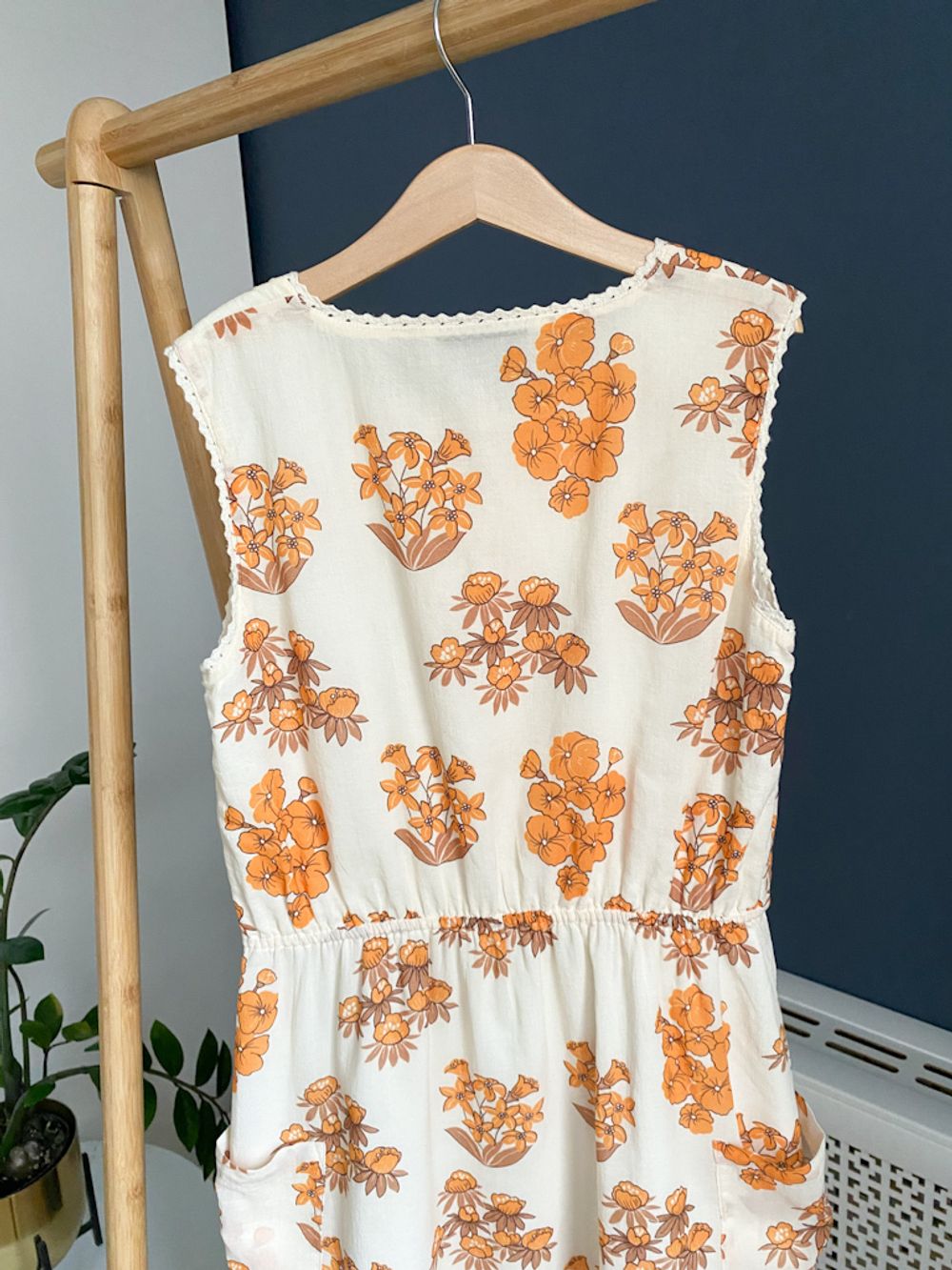 Хлопковое платье Mini Rodini, 146