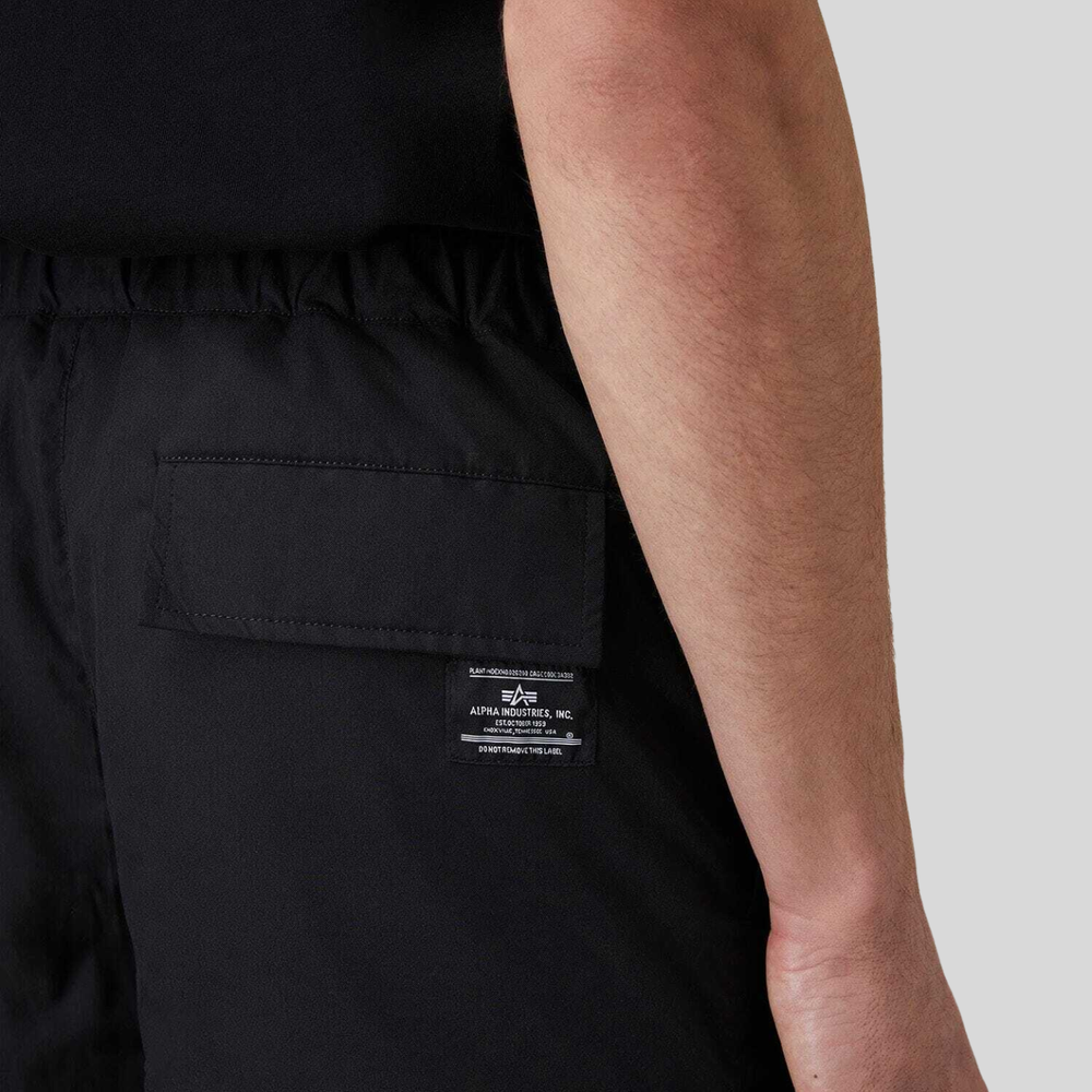 Шорты Alpha Industries Belted Pull On Short Black (Черные)
