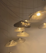 Pendant design lamp 73 by Bocci (Smoky)