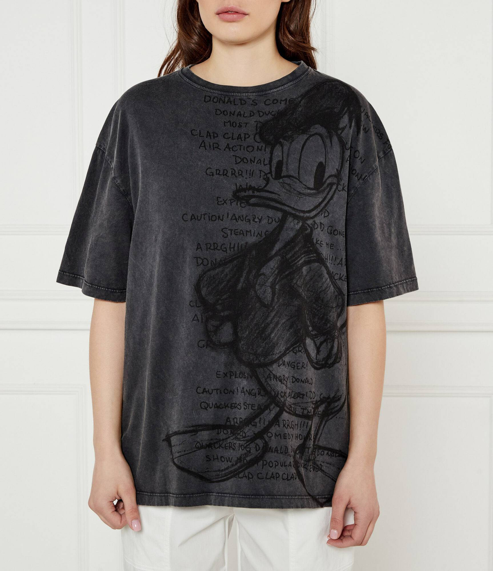 Футболка DONALD Desigual - графитовый(25SWTKAH)
