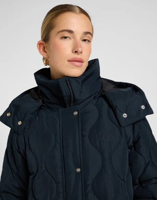 Куртка утепленная женская LEE LONG PUFFER UNIONALL