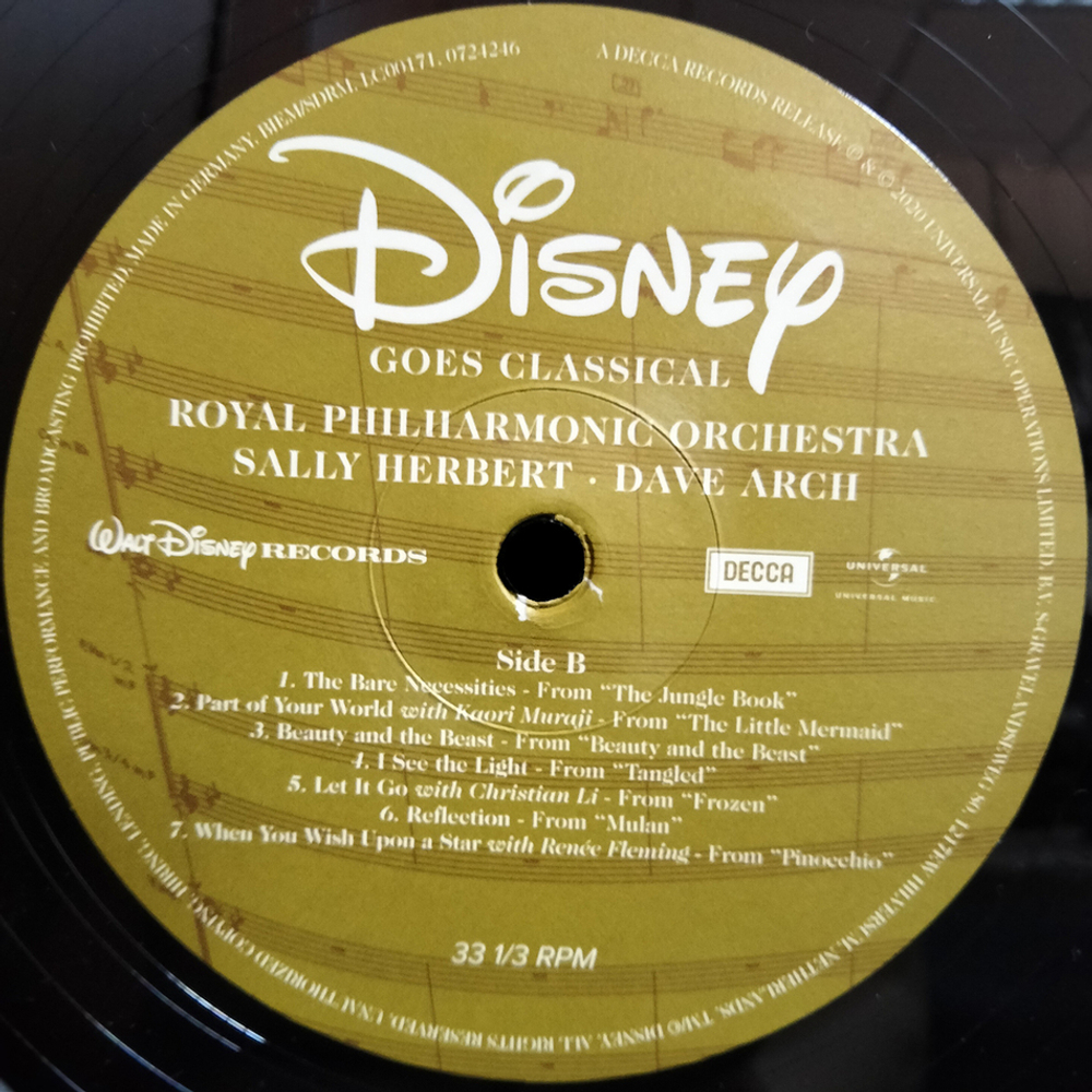 The Royal Philharmonic Orchestra / Disney Goes Classical (LP)