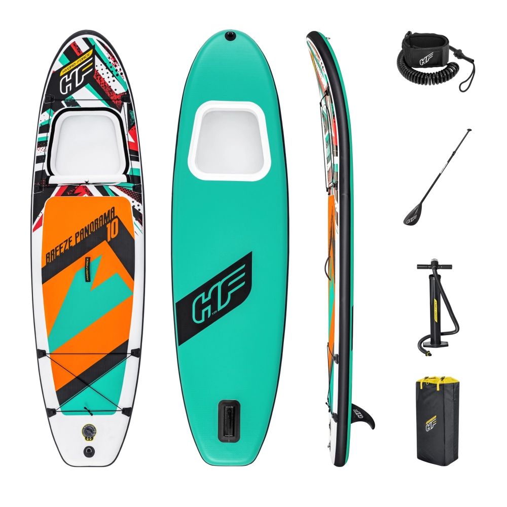 SUP-доска для плавания Breeze Panorama, 305*84*12 см + 4 аксессуара, до 110 кг, Bestway (65377)