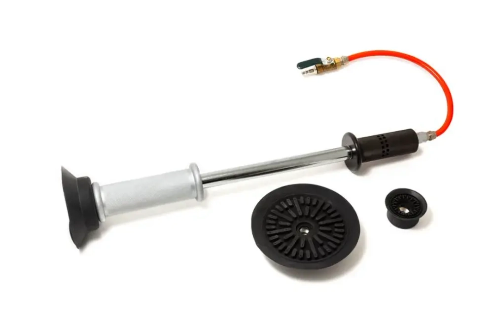 Обратный молоток с пневмоприводом и набором присосок для удаления вмятин(?:60, 120, 150мм) RockForce##Rock FORCE RF-905M4