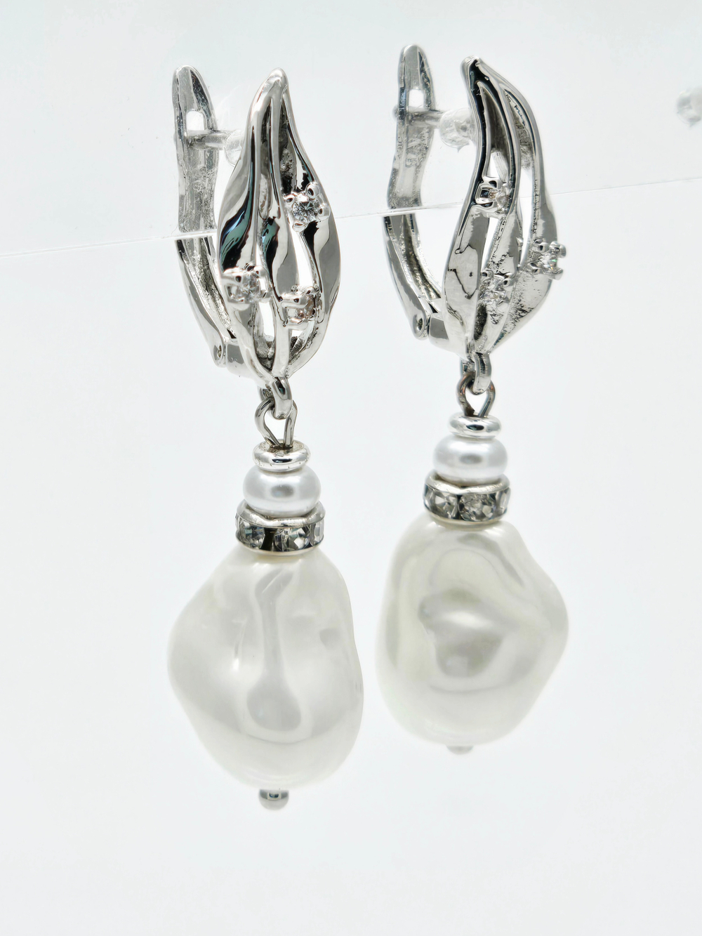 91004399 Серьги Selena Pearls