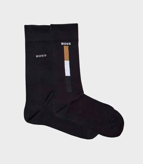 Носки (2 пары) мужские BOSS 2P RS Iconic Stripe 10267131 01