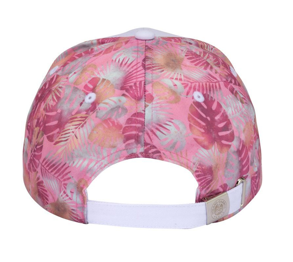 Теннисная кепка Roland Garros Casquette All-Over - rose/blanc