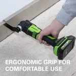 Аккумуляторный реноватор Greenworks G24MT, 3400307,24v, без АКБ и ЗУ