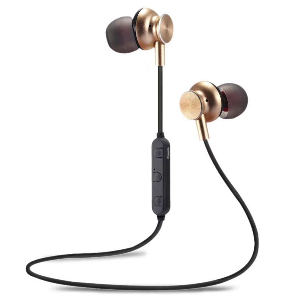 Наушники More choice Bluetooth вакуумные с шейным шнурком BG6 Наушники More choice Bluetooth вакуумные с шейным шнурком BG6