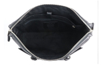 COACH Beckett Leather Laptop Bag, Briefcase, One Shoulder Handbag Large Men"s Black