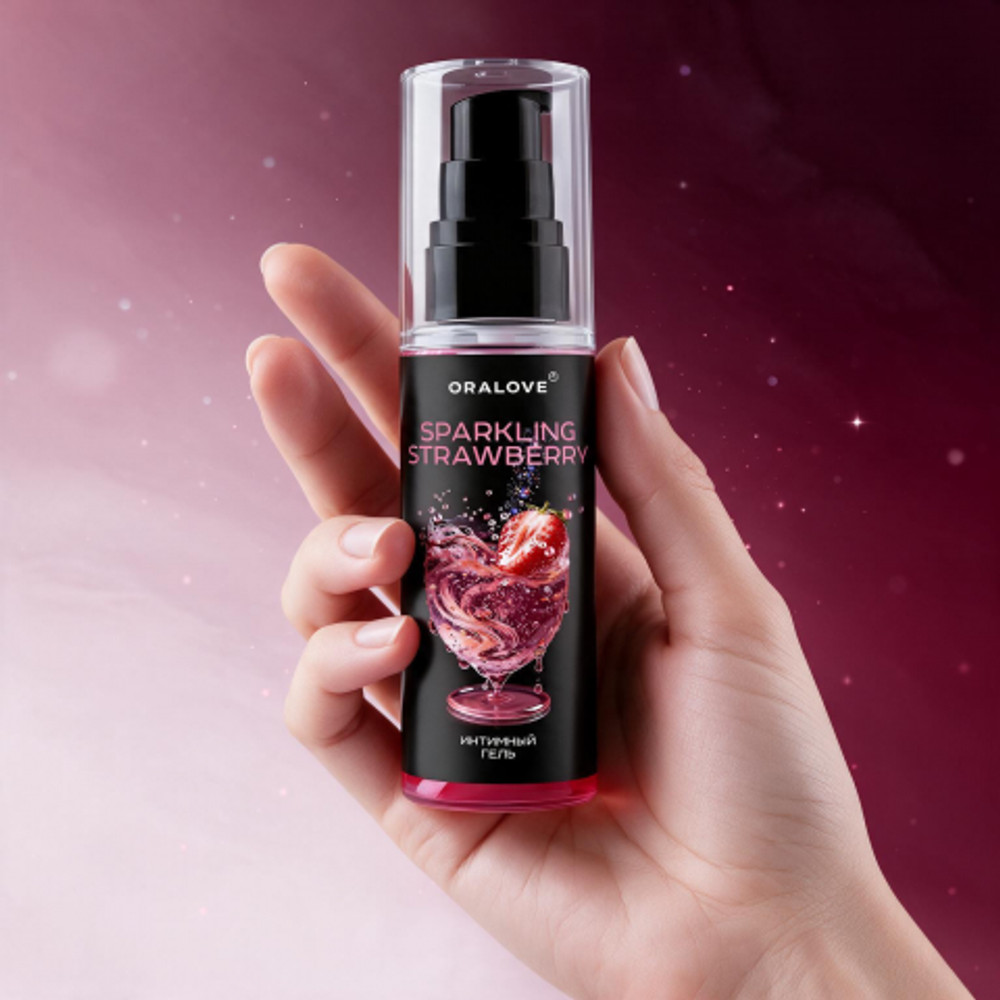 Интимный гель Клубничное шампанское Oralove 60 г