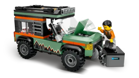Конструктор LEGO City 60447 Горный грузовик для бездорожья 4x4