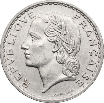 5 франков 1935 Франция