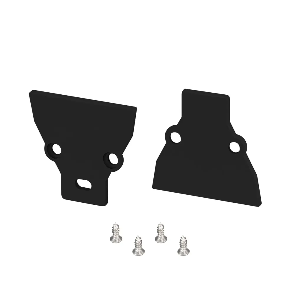 Комплект заглушек COMFORT10-V-FANTOM BLACK (Arlight, Металл)