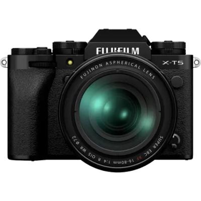 Цифровая фотокамера Fujifilm X-T5 Kit XF 16-80mm f4 R OIS WR. Черный