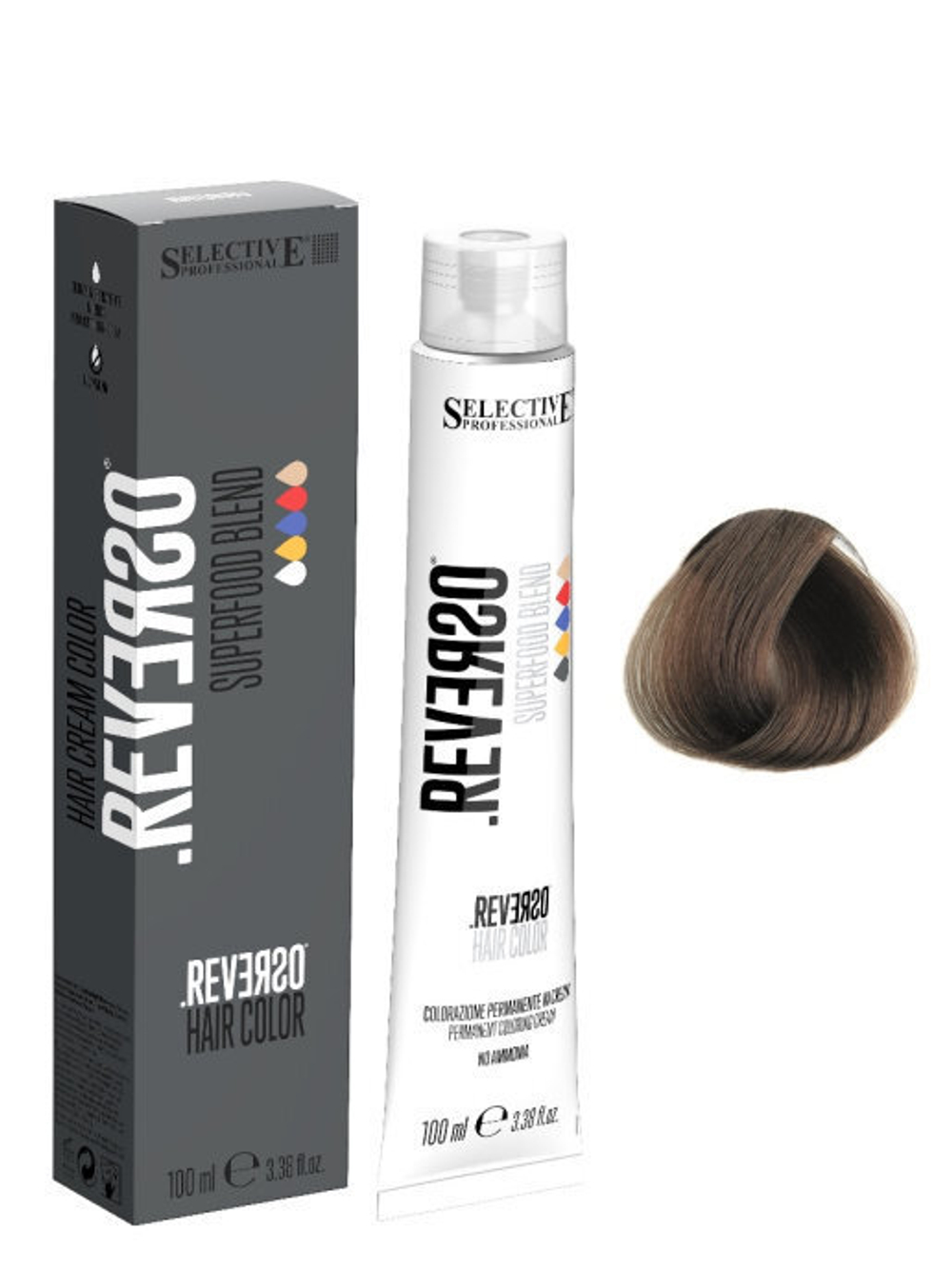 6.00 "Reverso Hair Color" Темный блонд интенсивный 100мл