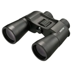 Бинокль Pentax Jupiter 10x50, фронтальный вид на окуляры и линзы