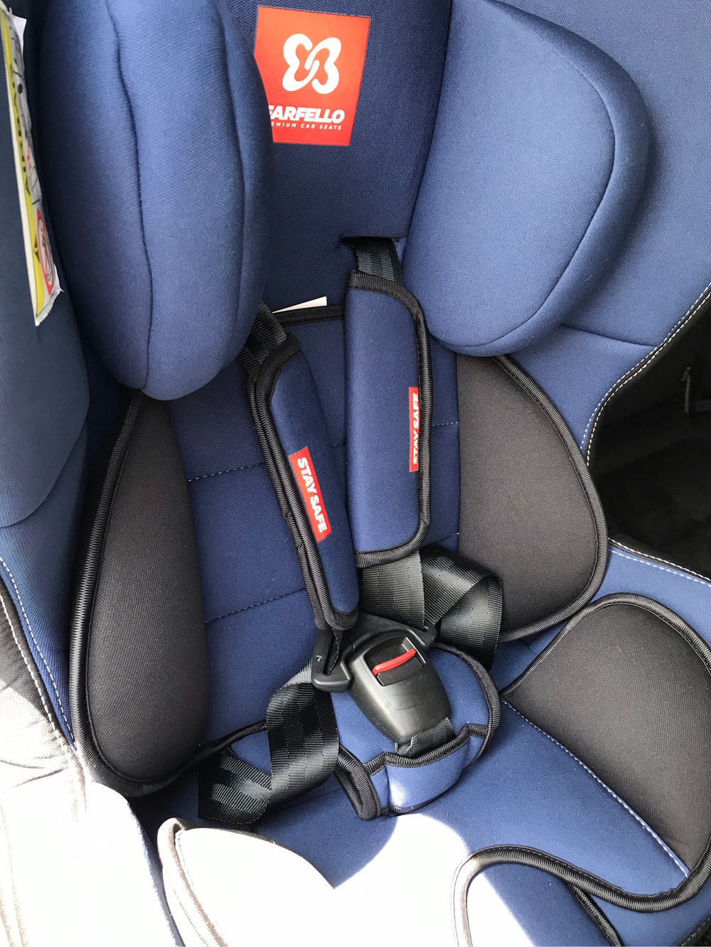 Автокресло детское GE-B (чёрно-голубой (black+blue)) Артикул: GE-B/8