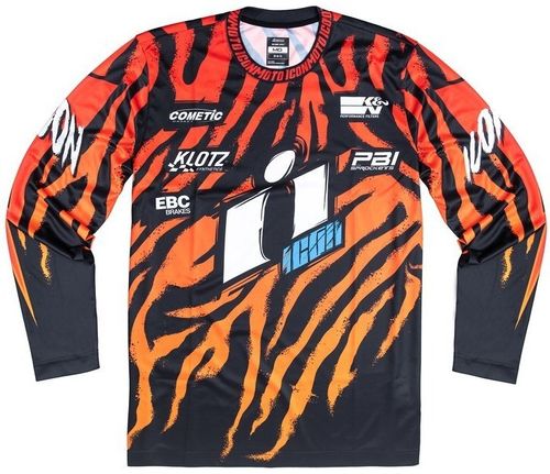 Купить Джерси Для города Icon Rad Dawn Jersey / Черно-оранжевый