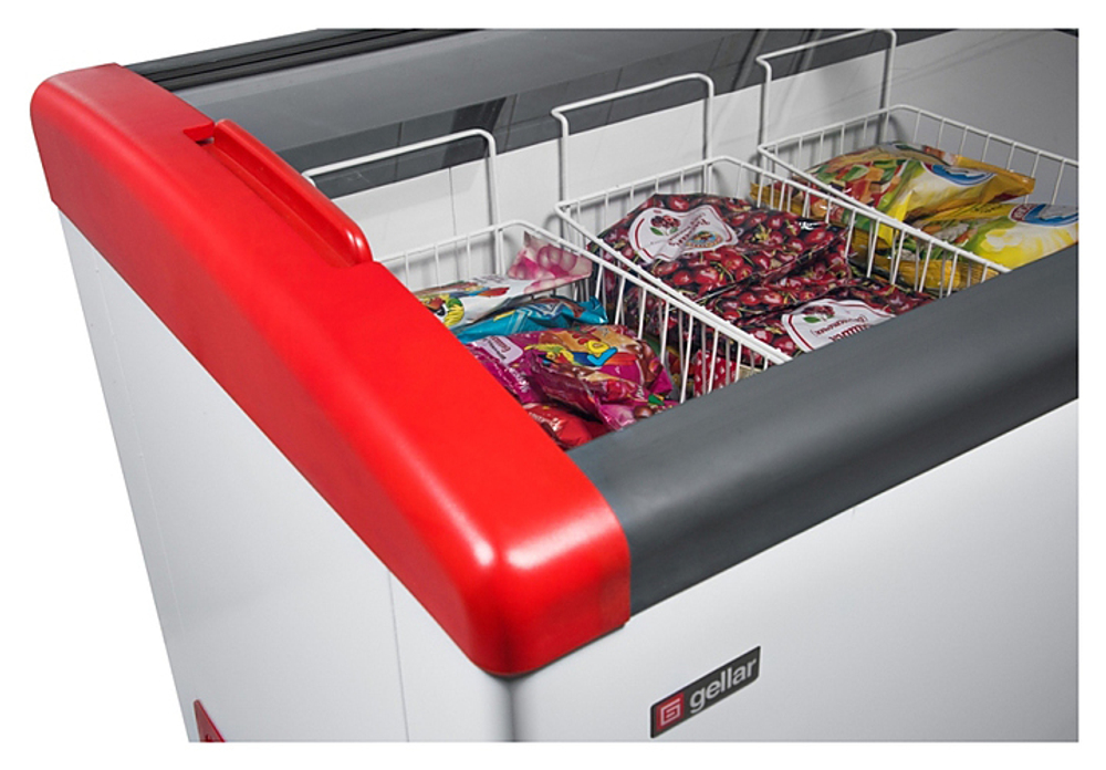 Ларь морозильный Frostor GELLAR FG 500 E красный
