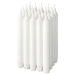 Набор свечей IKEA JUBLA (ДЖУБЛА), Белый, 6 часов, 20 шт