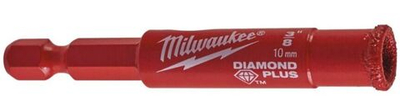 Алмазное корончатое сверло Diamond Plus 10мм, Milwaukee 49560509