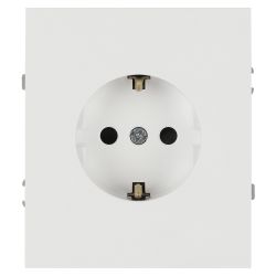 Розетка ЭРА Arktik 16-2101-01 с заземлением 2P+E Schuko 16А-250В белый | Эра Arktik
