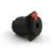 Neutrik NJ3FP6P-BAG панельный разъем Jack 6,3мм TRS (стерео), гнездо, пластиковый черный корпус