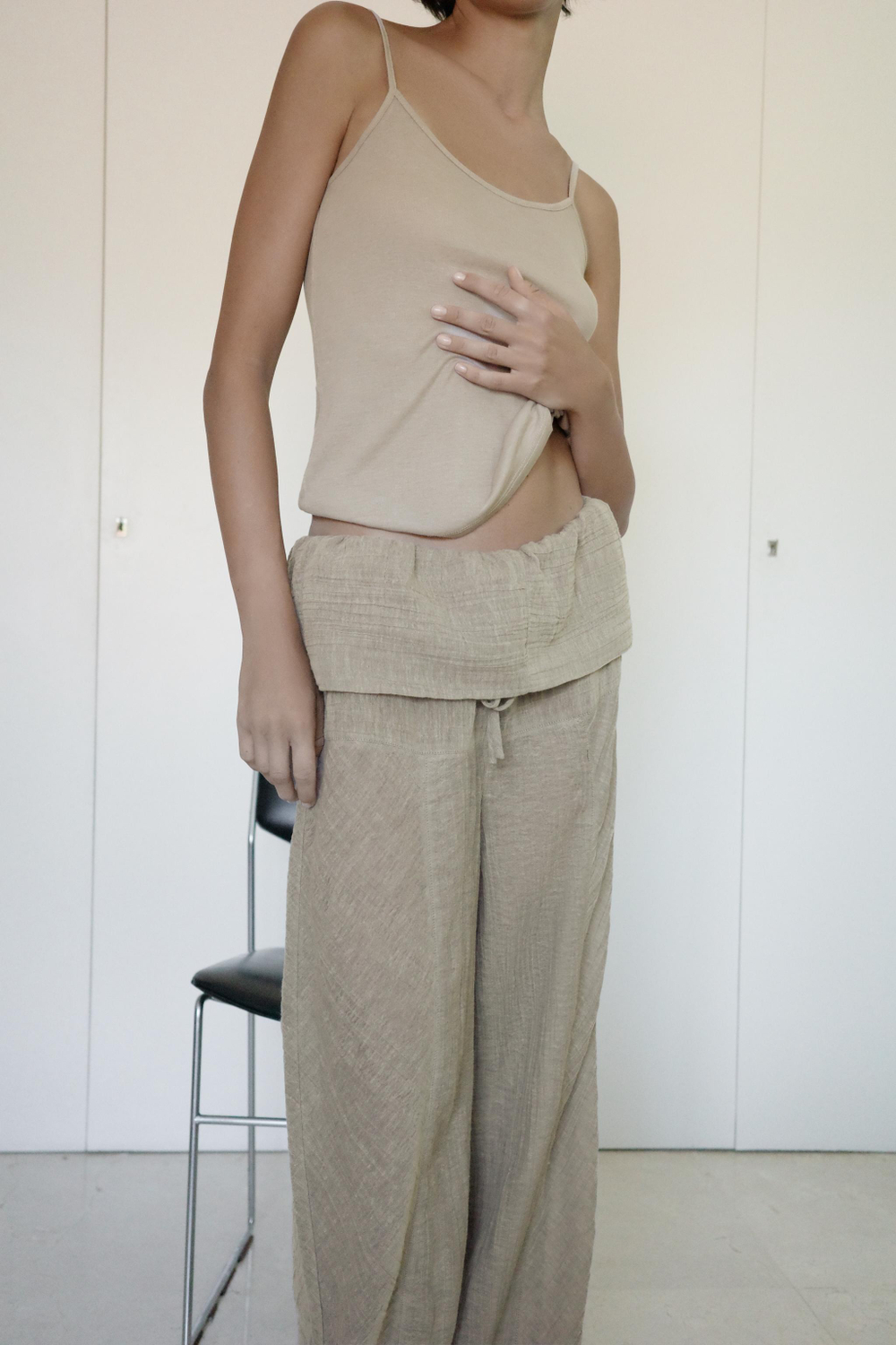 WOOL BLEND TANK TOP — ZARA