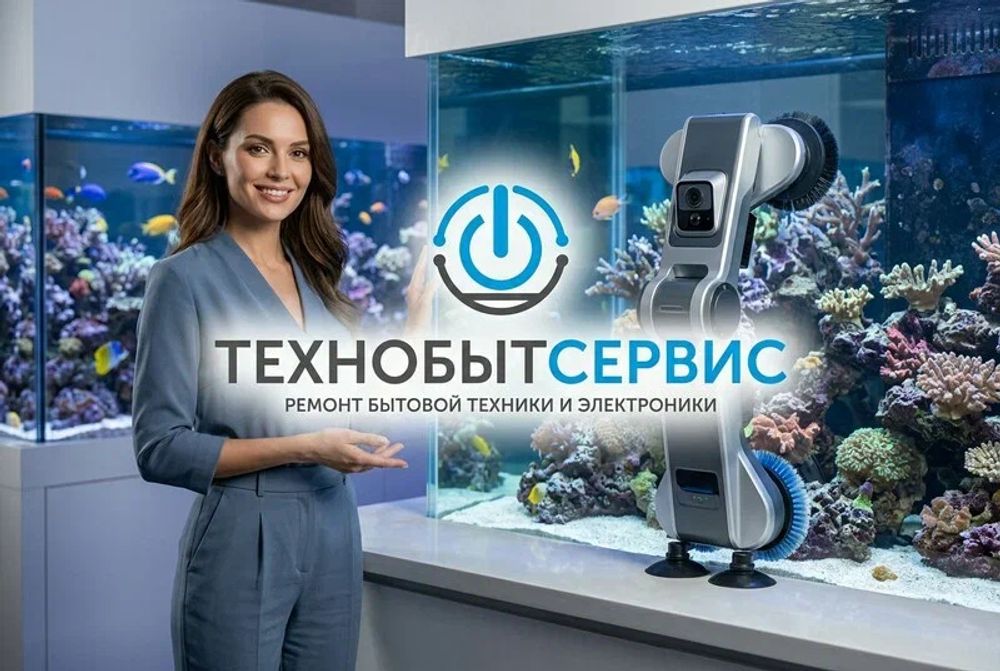Ремонт робота мойщика аквариумов