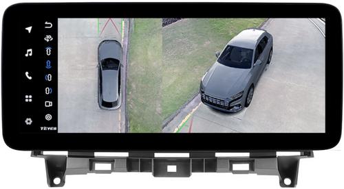 Магнитола для Honda Crosstour - Teyes LUX ONE 360 монитор 12.3" 2K QLED на Android 10, Быстрая, CarPlay, 4G SIM-слот, 4 камеры в комплекте
