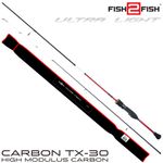 Спиннинг штекерный угольный 2 колена Fish2Fish Ultra Light