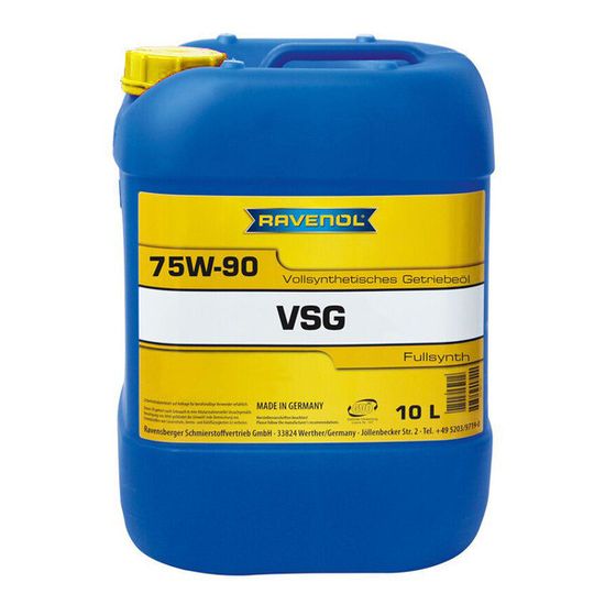 RAVENOL VSG 75W-90 масло для МКПП 10 Литров