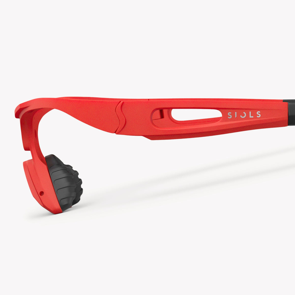 Спортивные очки Siols / AERO.Cycling / Vario Clear 10-75% Red Mirror / Photochromic Lens / Racing Red