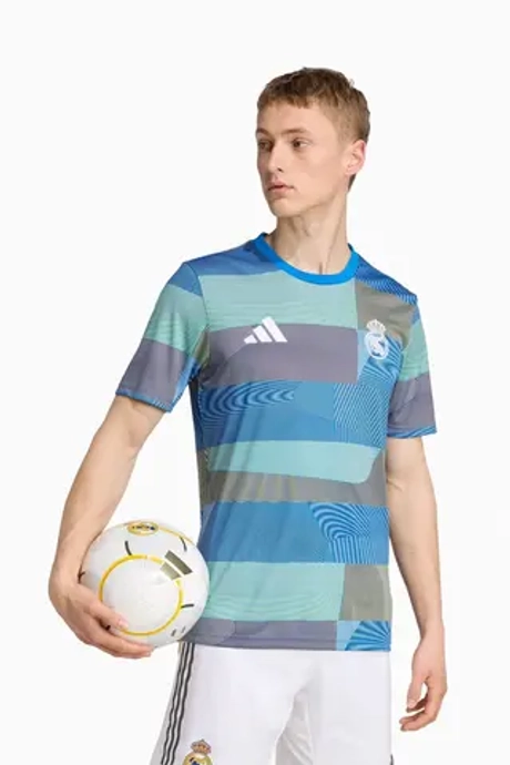Футболка adidas Real Madrid 25/26 Pre-Match - синий