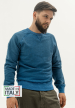 Свитшот Bowery Nyc однотонный Spray Space Wash Blue