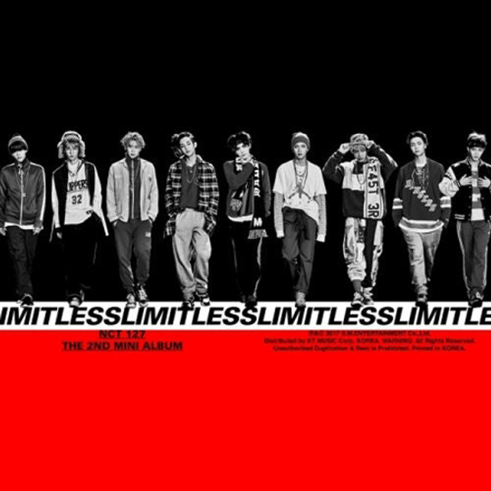Альбом NCT 127 - NCT #127 LIMITLESS 2nd Mini Album RANDOM Version