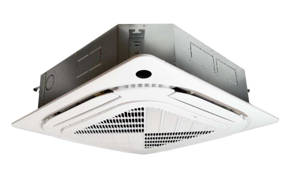 Полупромышленная сплит-система кассетного типа MDV, ERP 3D DC Inverter, MDCD-48HRFN8 / MDOUN-48HFN8 / T-MBQ4-04BD