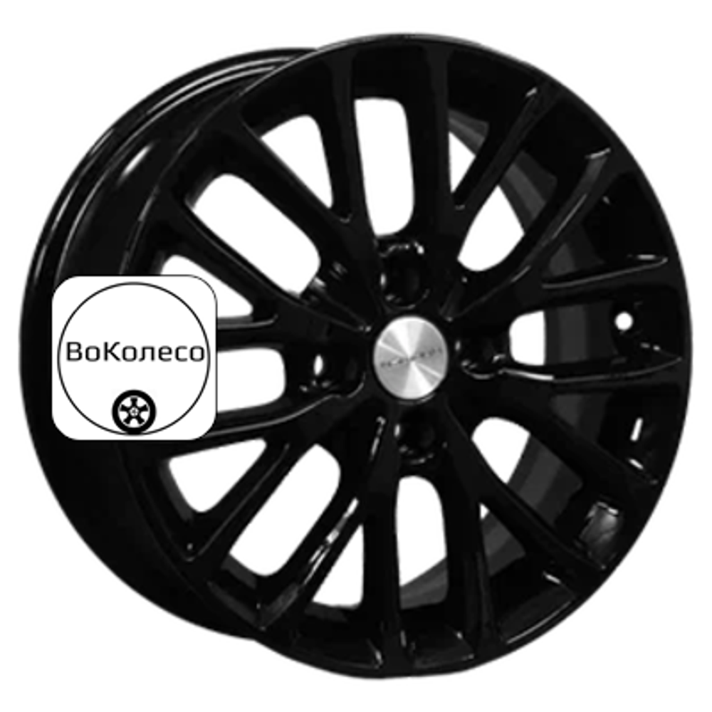 6x15/4x98 ET36 D58,6 KHW1506 (Lada Granta) Black Khomen Wheels