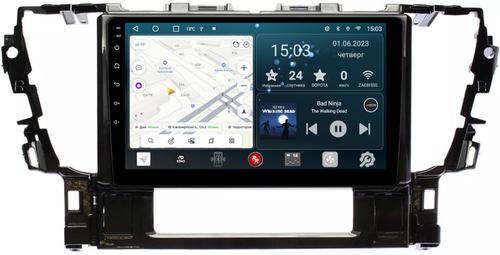 Магнитола для Toyota Alphard 30, Vellfire 2015-2023 (менее 10 динамиков) - Redpower 555 Android 10, Быстрая, CarPlay, SIM-слот