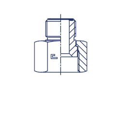 Соединение P D16-12 ORFS 1 - ORFS 13/16