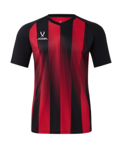 Футболка игровая Jogel Camp Striped Jersey, красный R2/черный 99