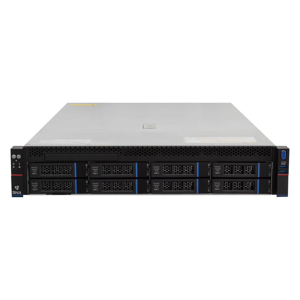 Серверная платформа SNR-SR2308RS, 2U, Scalable Gen3, DDR4, 8xHDD, резервируемый БП