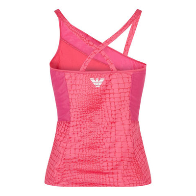 Женская теннисная майка EA7 Tank Top Women - Pink